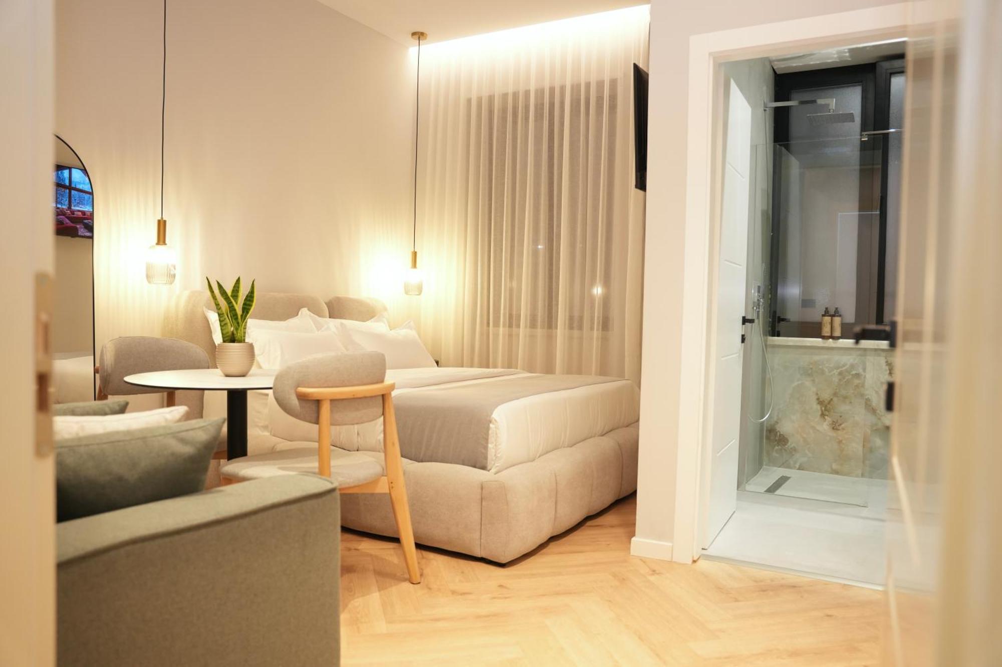 Nea Deluxe Apart-Hotel Tirana Eksteriør billede